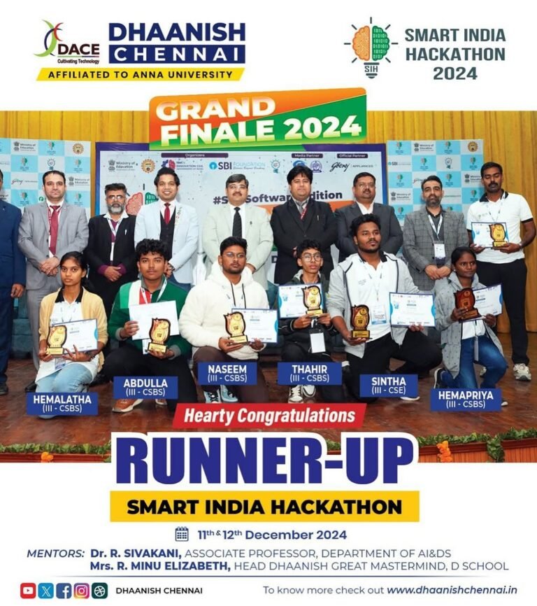 “Celebrating Excellence at the Grand Finale of Smart India Hackathon 2024! 🎉✨