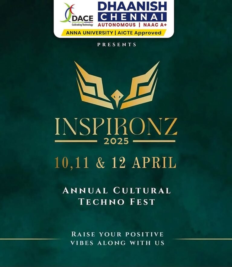 Get ready to experience the ultimate fusion of culture & technology at Dhaanish Chennai! 🎭⚡