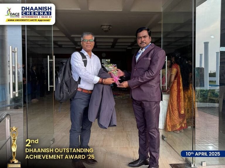 🏆 Dhaanish Outstanding Achievement Award ‘25 🏆We are proud to honour Mr. Suresh Kayamboo, VP and Group Vertical Head – Renault Nissan, with the 2nd Dhaanish Outstanding Achievement Award 2025!