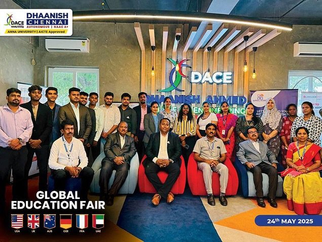 Dhaanish Chennai proudly hosted a vibrant International Educational Fair, bringing together global academic opportunities, international university representatives, and inspiring career pathways for our students. 🌐🎓