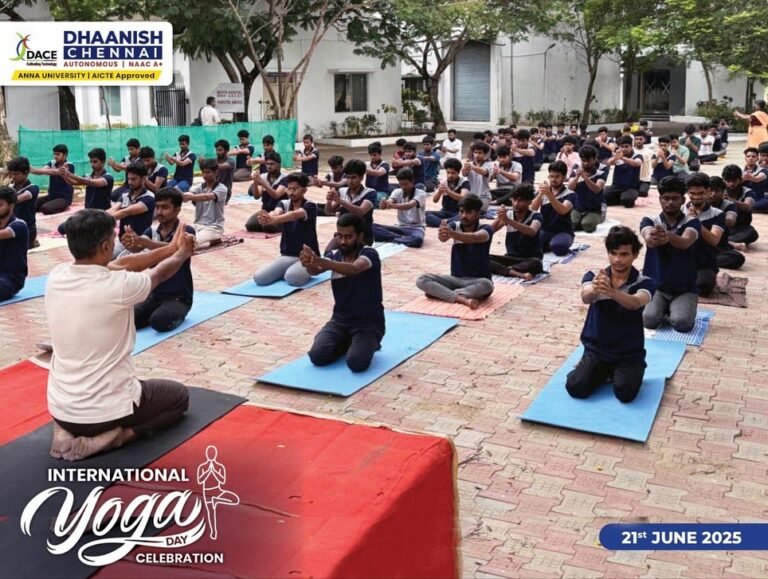  Breathe. Stretch. Reconnect.Dhaanish Chennai marked Internationa